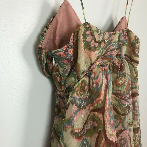 Robert Rodriguez silk Paisley Camisole Top - Picture 6 of 6